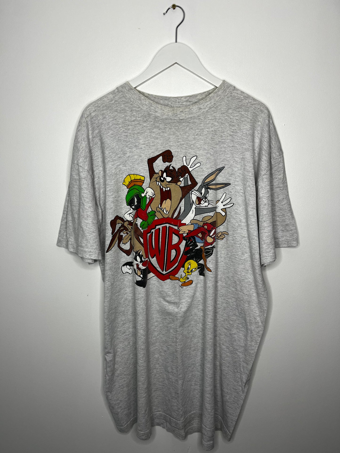 Vintage Warner Bros Looney Tunes Grey T-Shirt