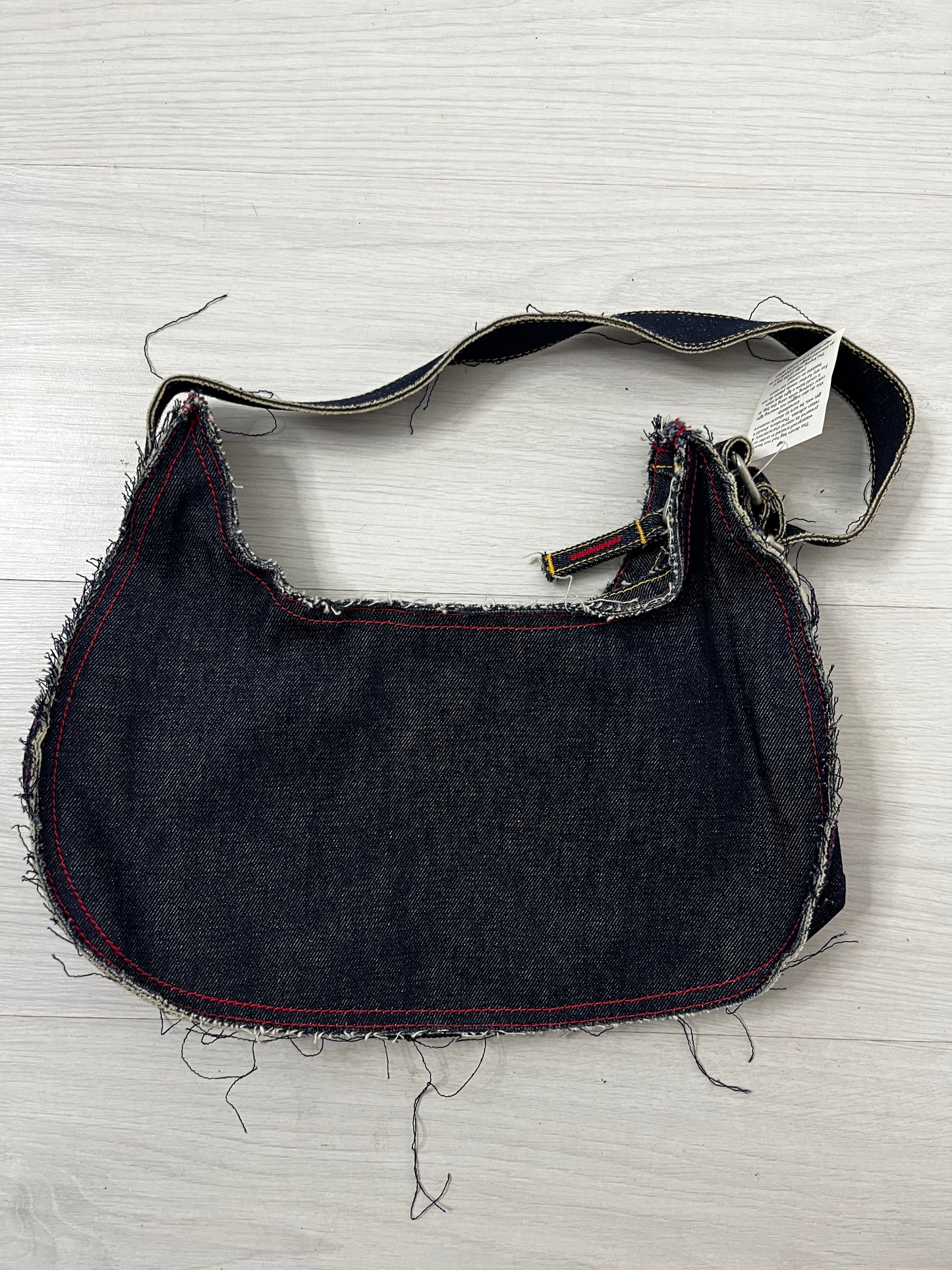 Y2k Distressed Denim United Color’s Of Benetton Bag