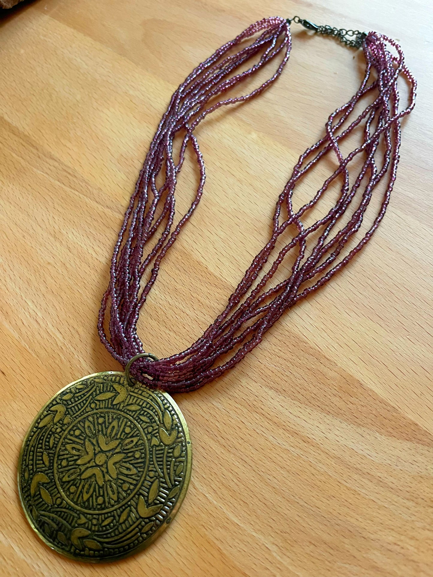 Y2k Large Pendant Vintage Necklace