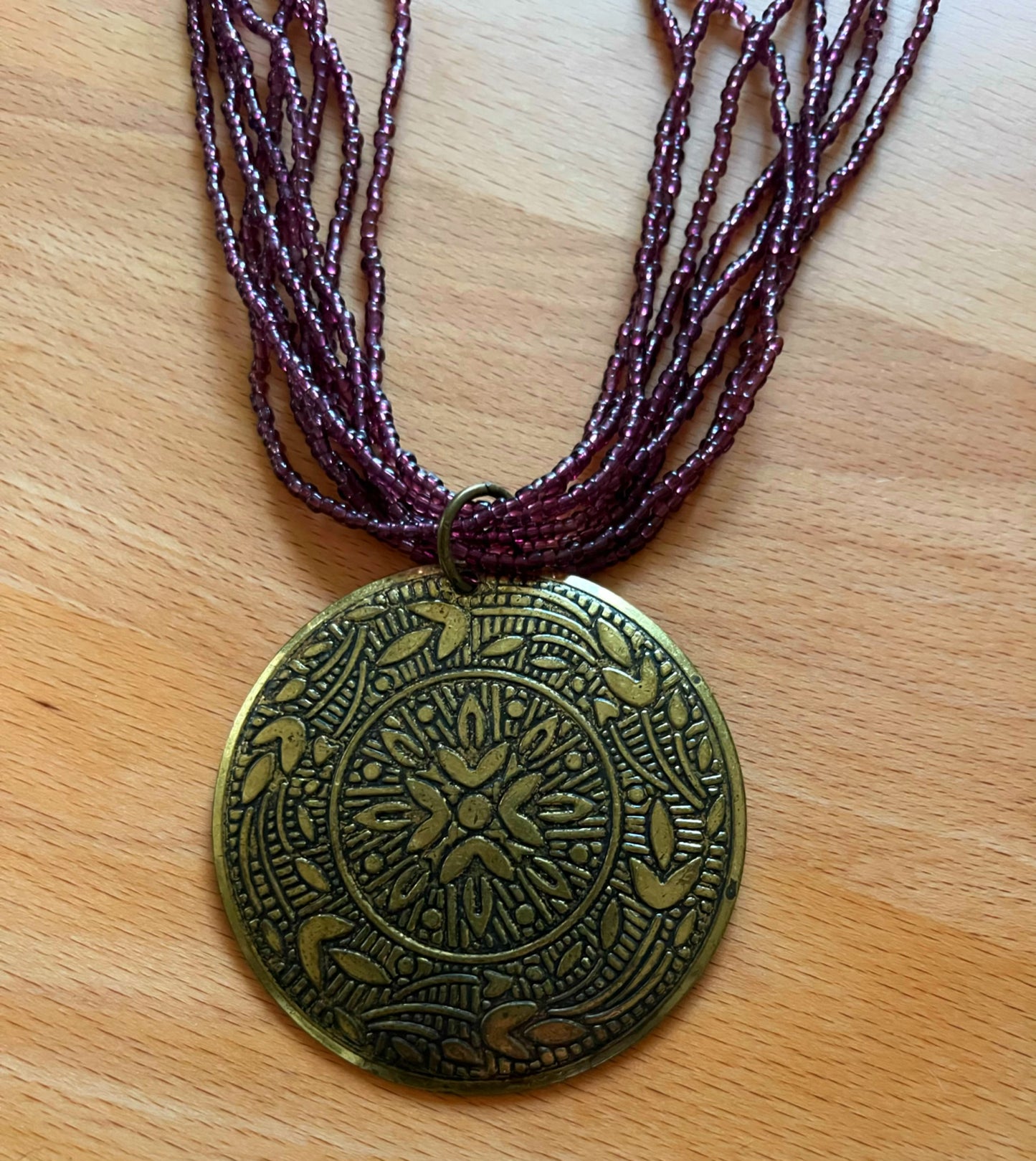 Y2k Large Pendant Vintage Necklace