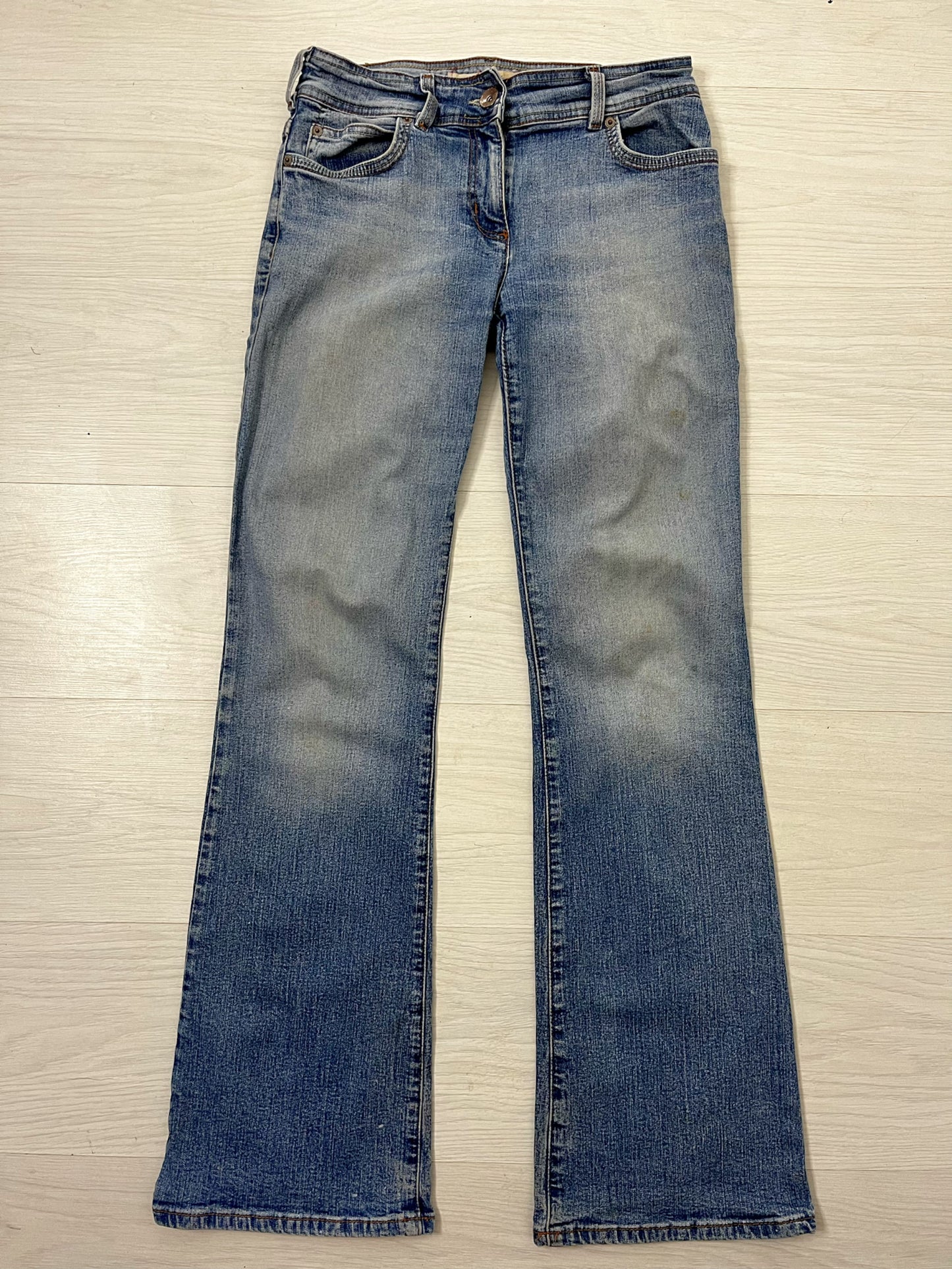 Y2k Low Rise Bootcut Denim Jeans