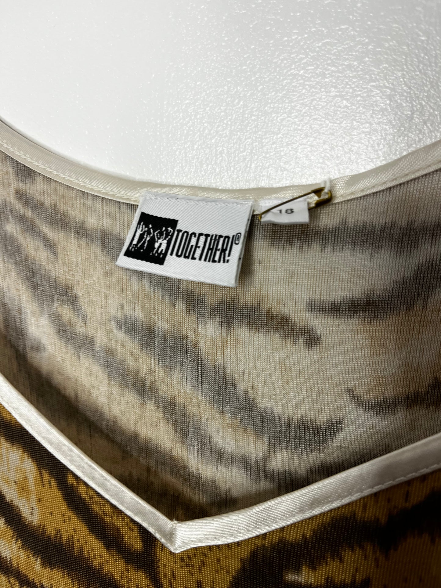 Y2k Animal Print Sleeveless Top