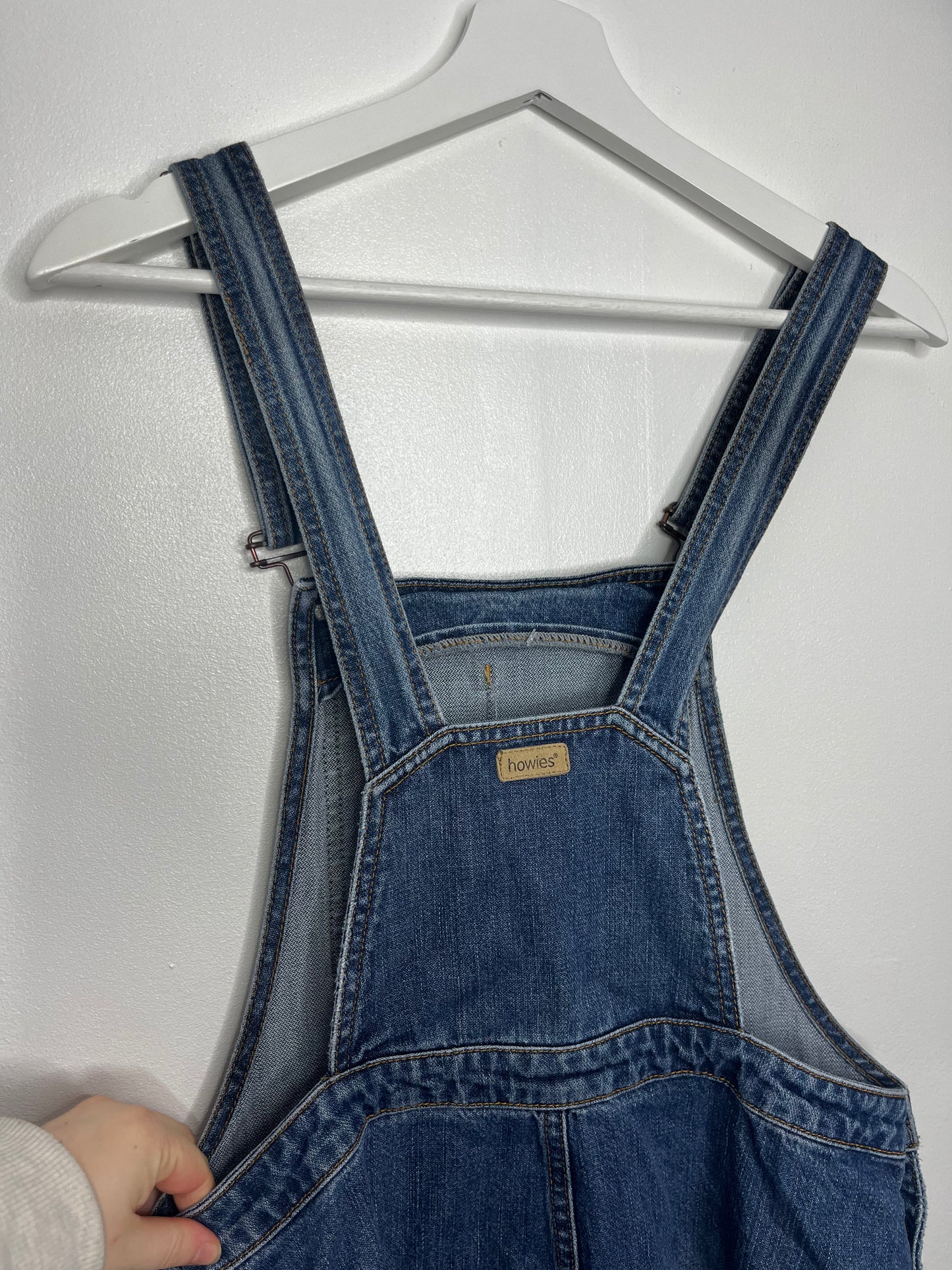 90s Denim Dungarees Dress