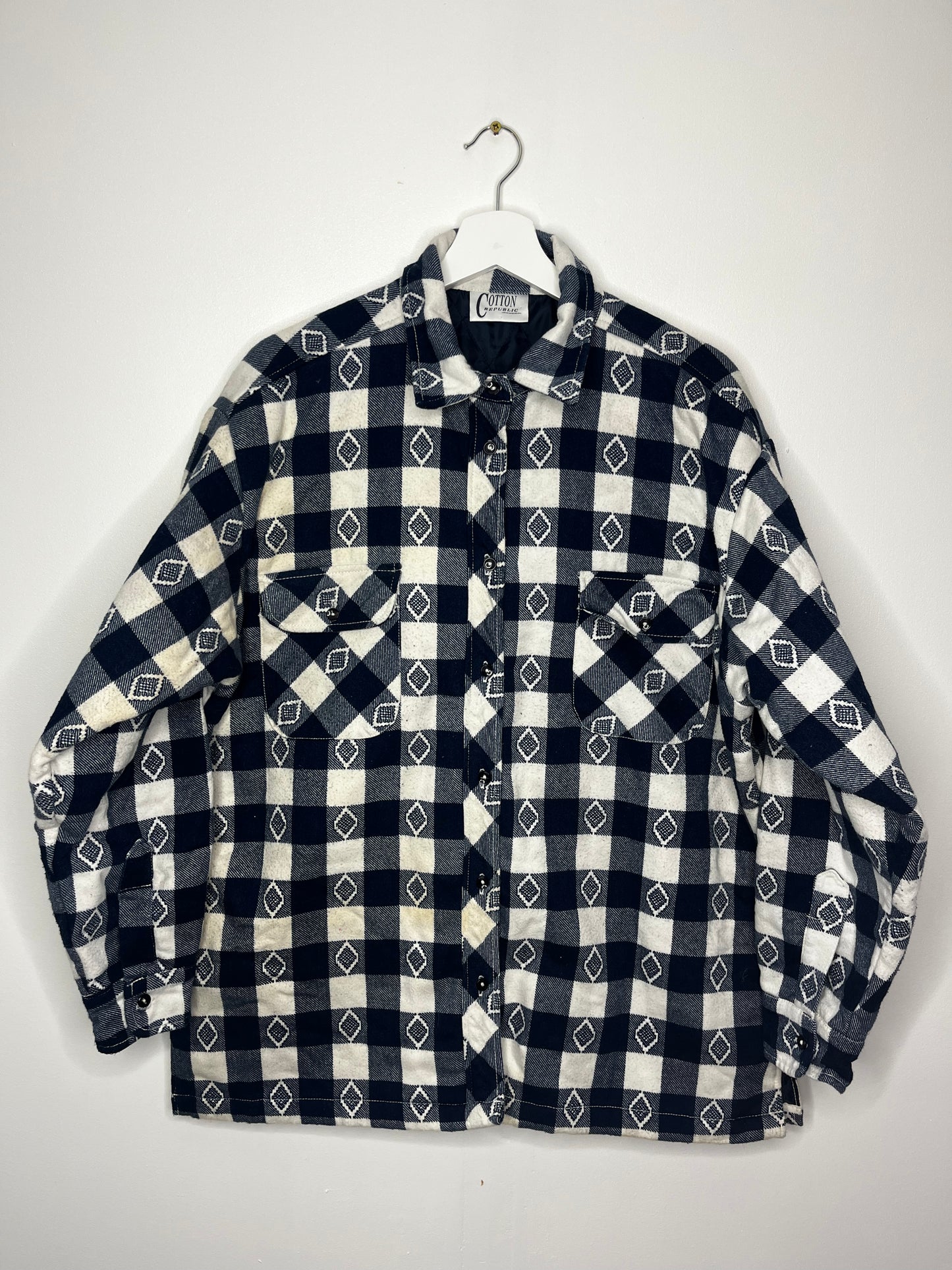 90s Quilted Cotton Shirt