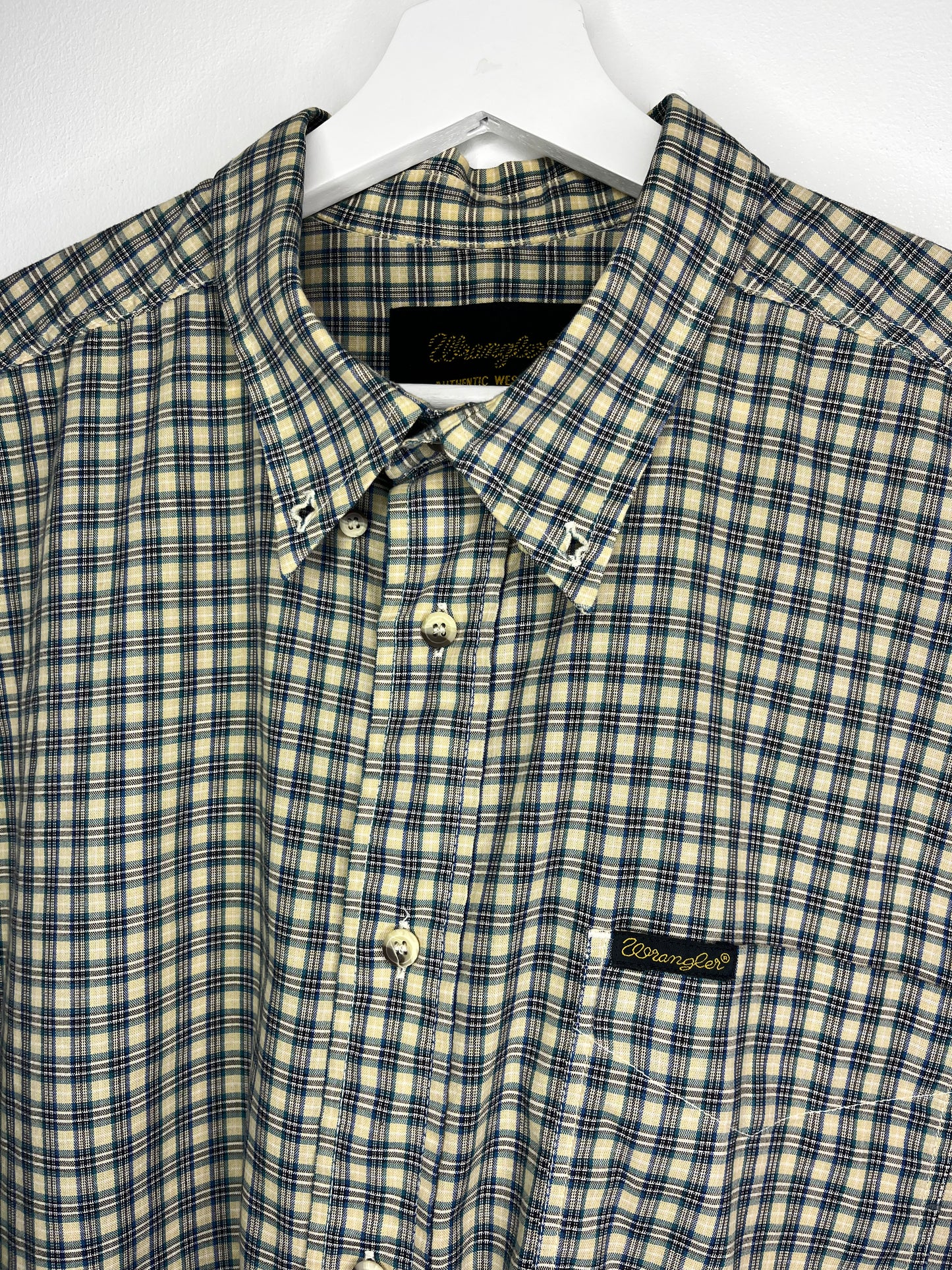 Men’s Vintage Wrangler Checked Shirt