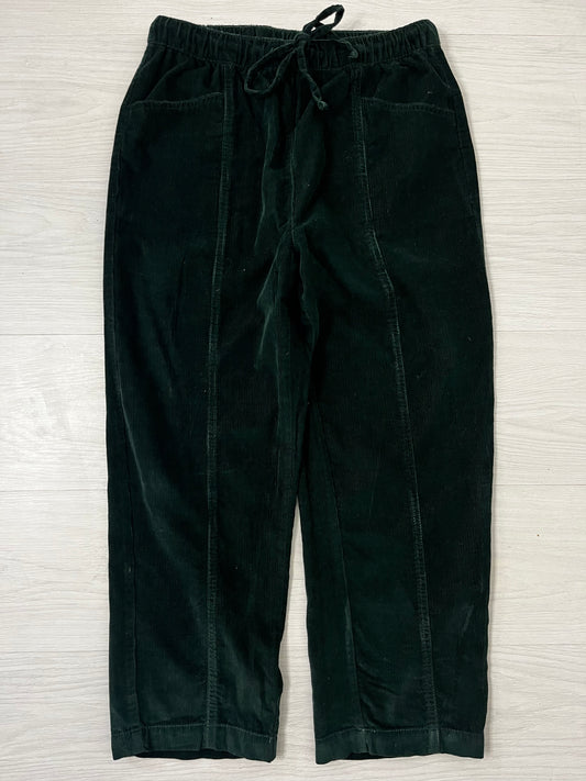 Highwaisted Bottle Green Vintage Cord Trousers