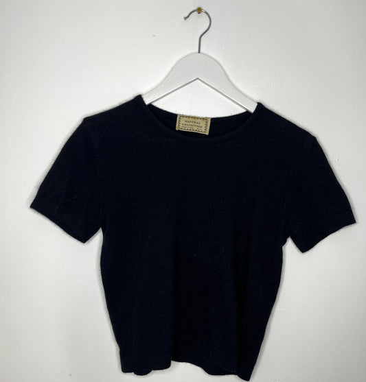 Italian Wool Black Light Jumper
