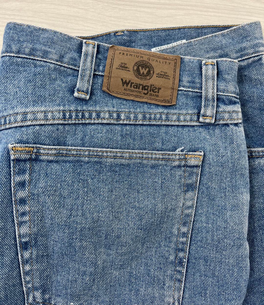 Highwaisted Wrangler Denim Shorts
