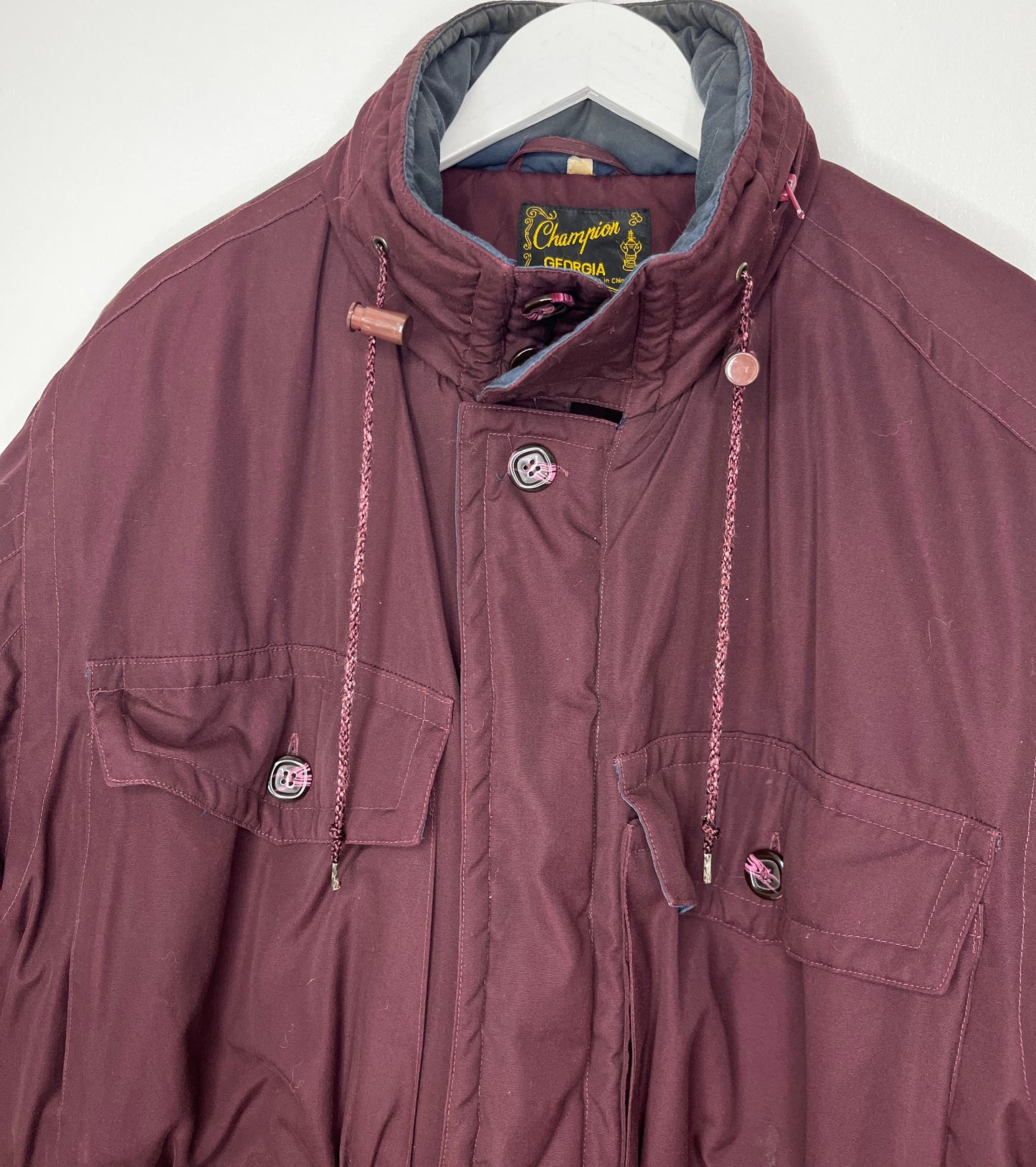 Champion Plum Duffle Coat