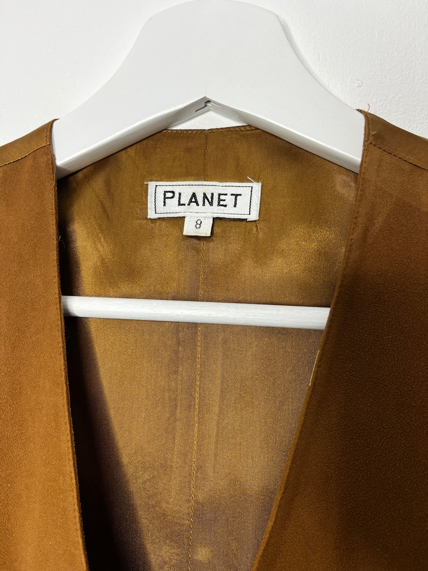 Classic Tan Vintage Waistcoat
