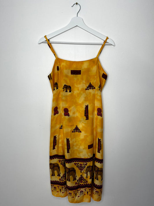 Elephant Vintage Summer Dress