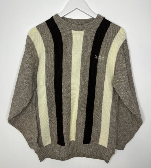 Brown Stripe Jumper