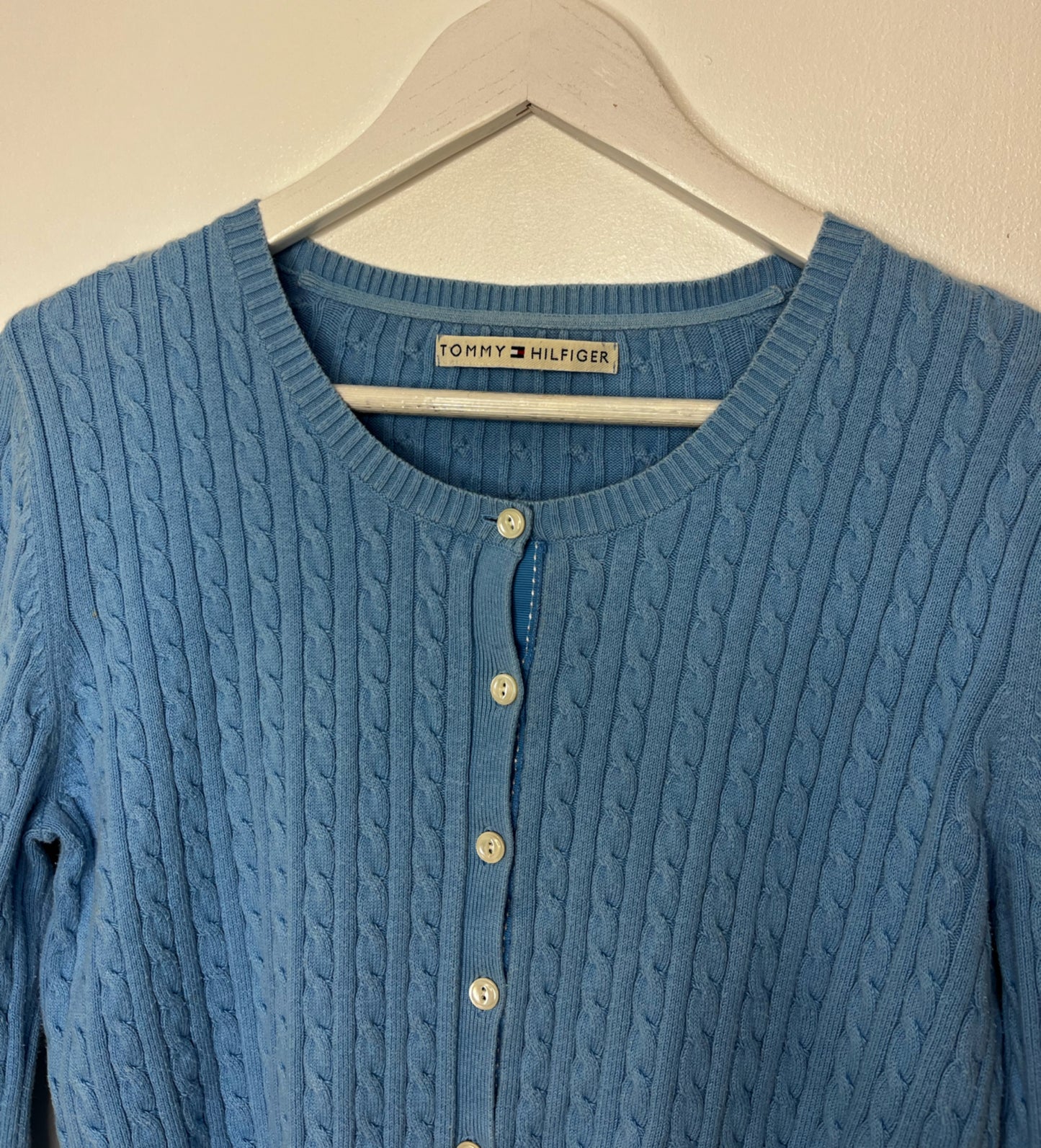Blue Tommy Hilfiger Cardigan