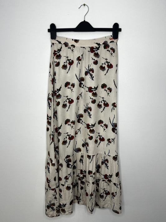 Long Floral Festival Skirt