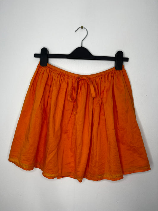 Orange Boho Skirt