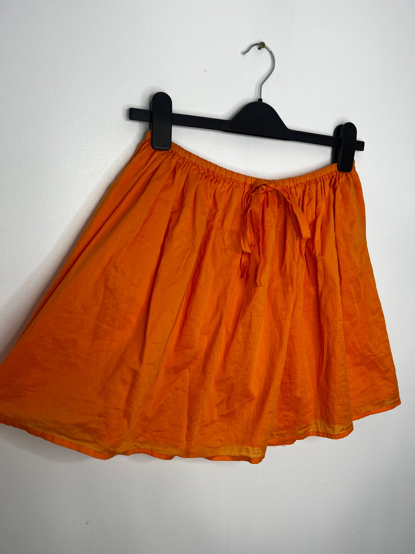 Orange Boho Skirt