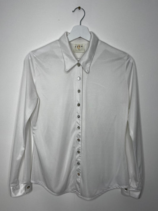 Vintage Etam White Every Day Blouse