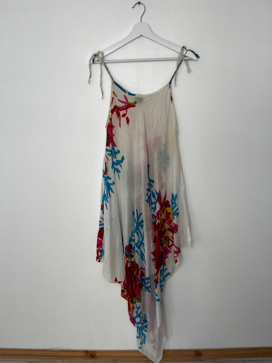 Vintage Holiday Throw Over Dress