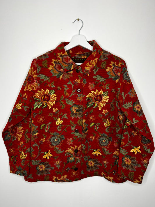 True Vintage Floral Tapestry Jacket