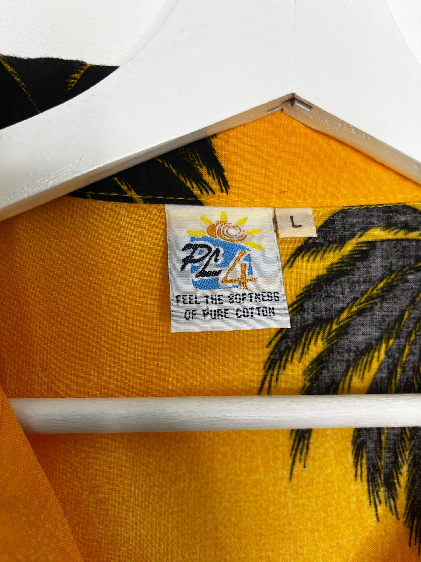 Yellow Vintage Hawaiian Shirt