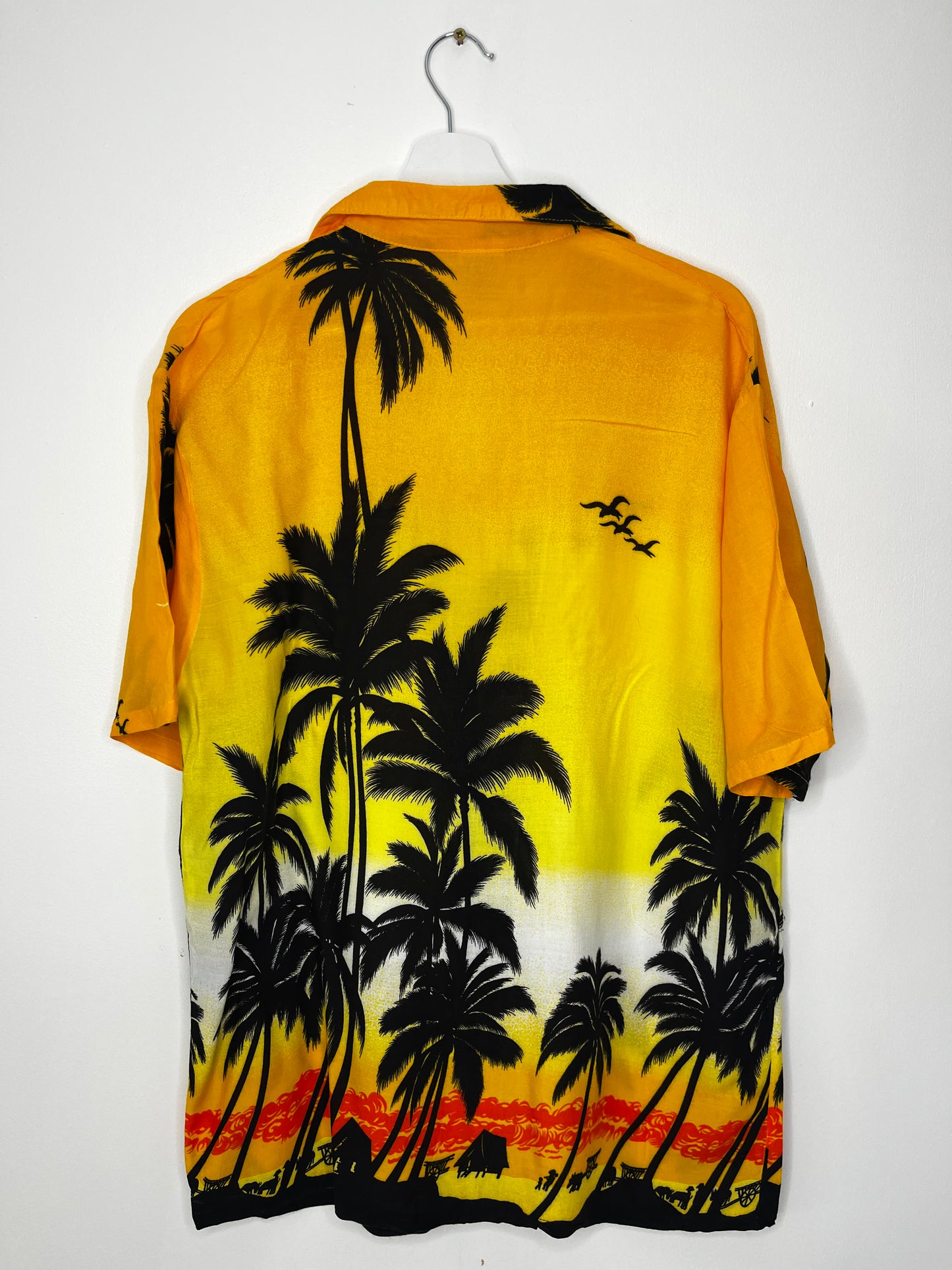 Yellow Vintage Hawaiian Shirt