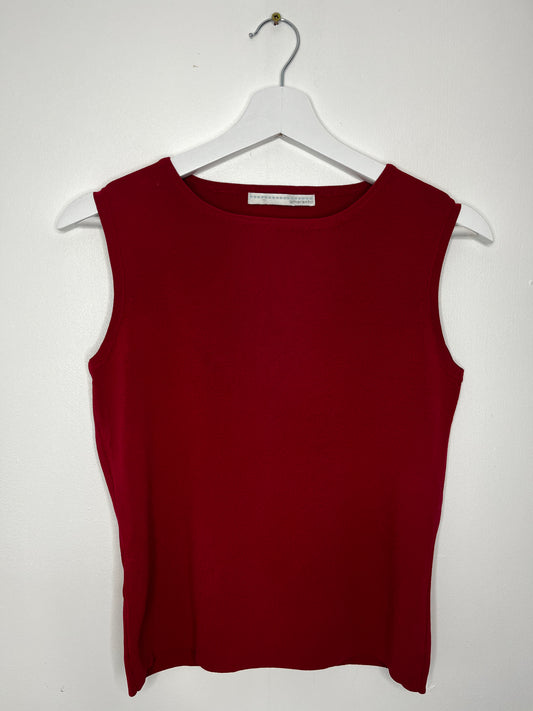 Cherry Red 90s Tank Top