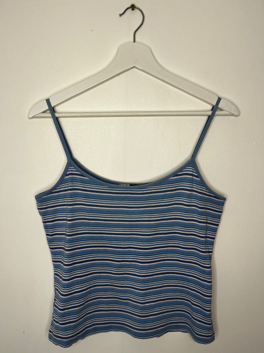True Vintage Cotton Stripe Tank Top