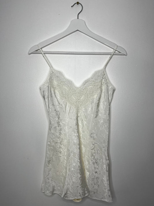 True Vintage Ivory Lace Romper