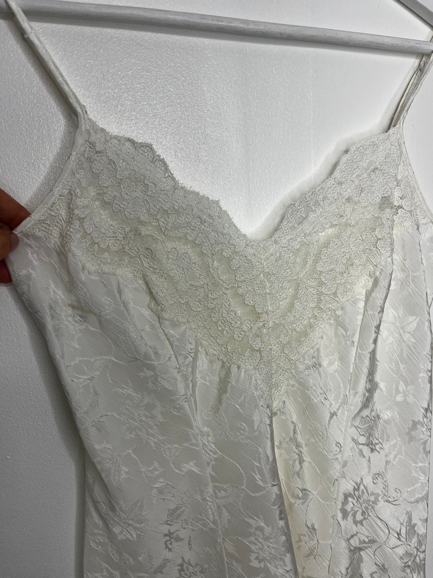 True Vintage Ivory Lace Romper