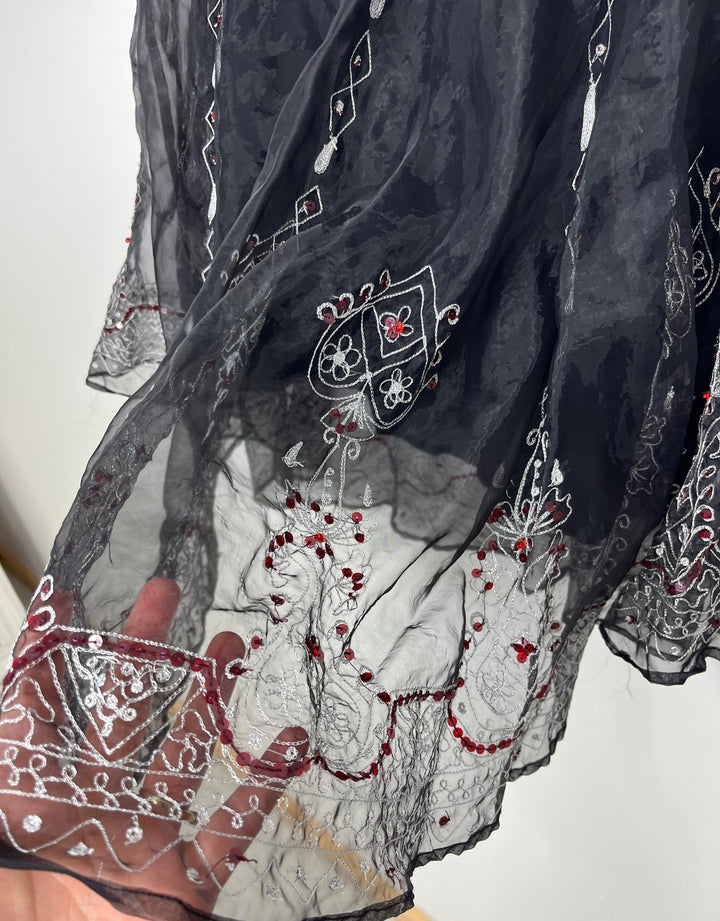Semi Sheer Witchy Skirt