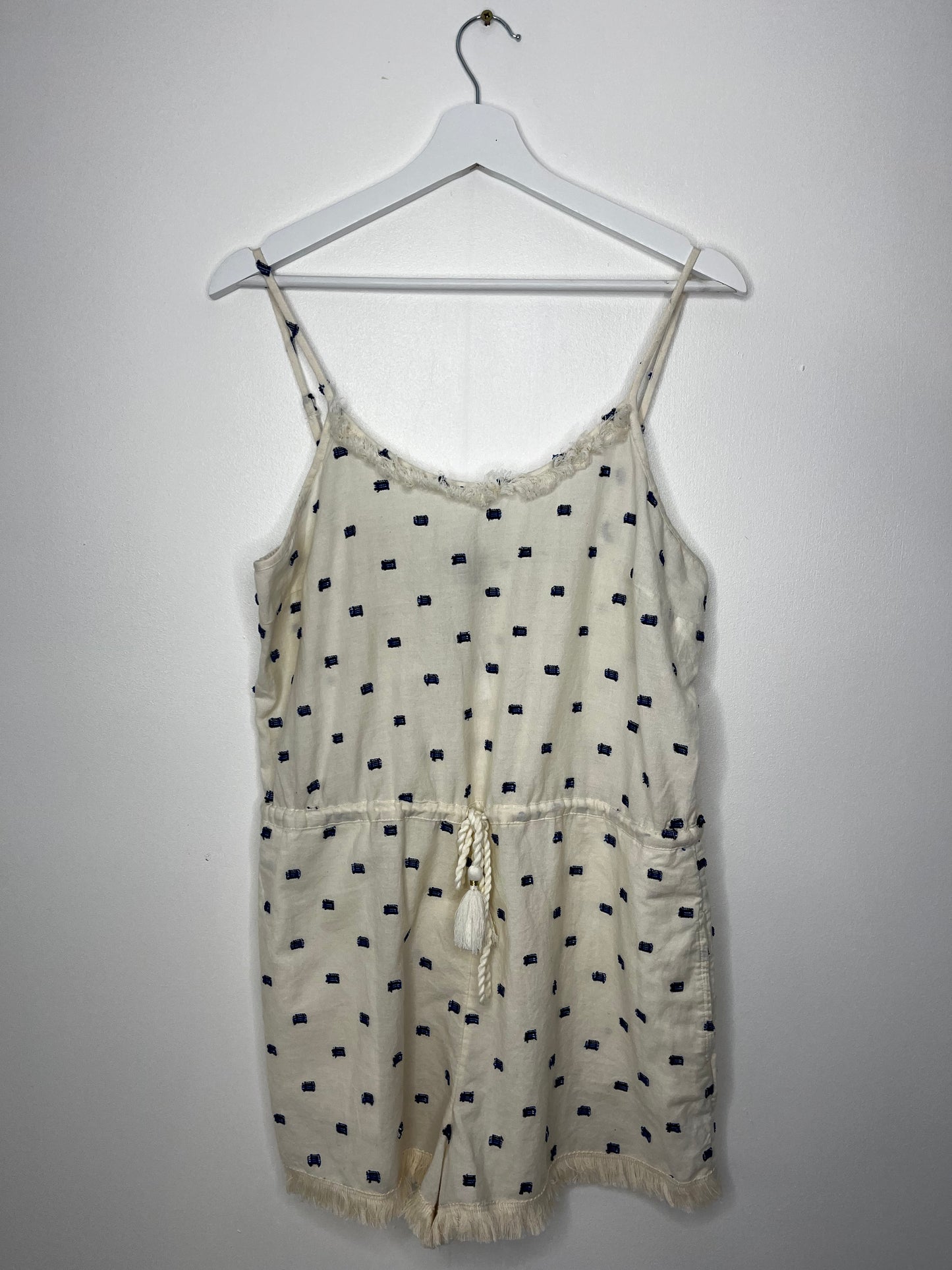 Cute Cotton Cream Playsuit