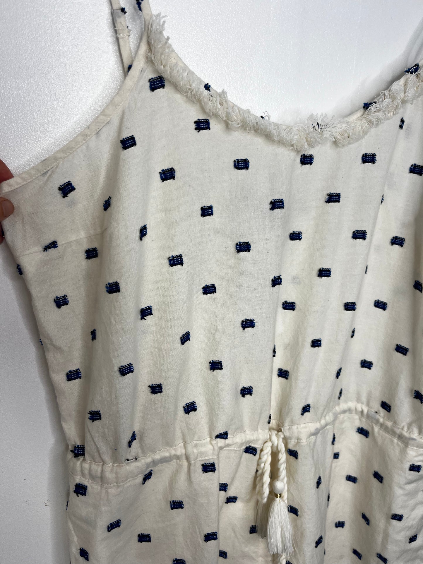 Cute Cotton Cream Playsuit