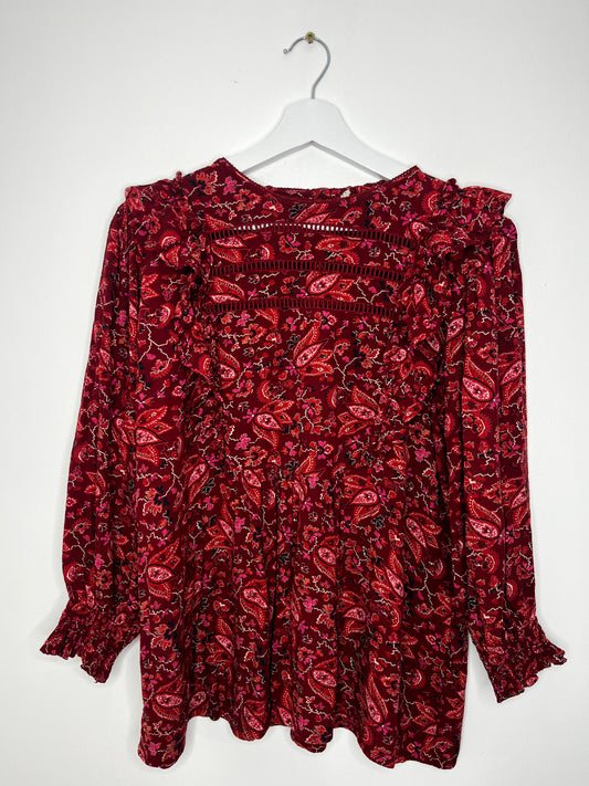 Fat Face Paisley Blouse