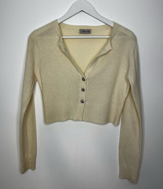 Short Cream Cardigan