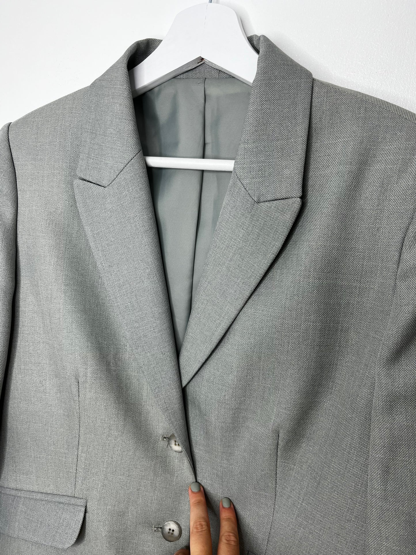 Duck Egg Blue Vintage Blazer