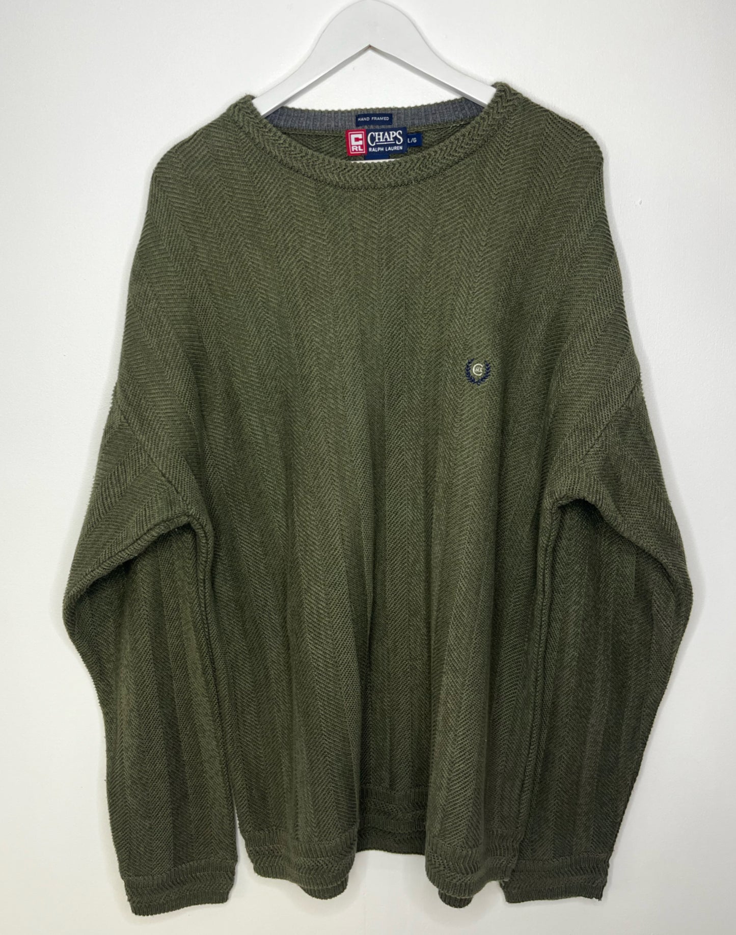 CHAPS Ralph Lauren Khaki Jumper