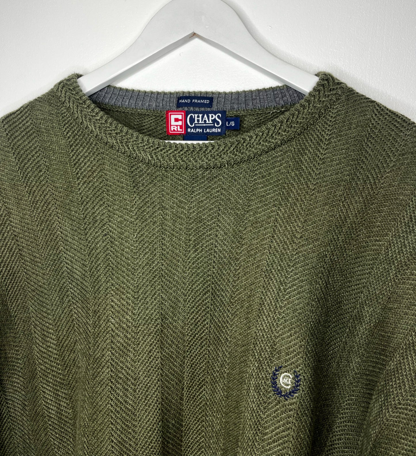 CHAPS Ralph Lauren Khaki Jumper