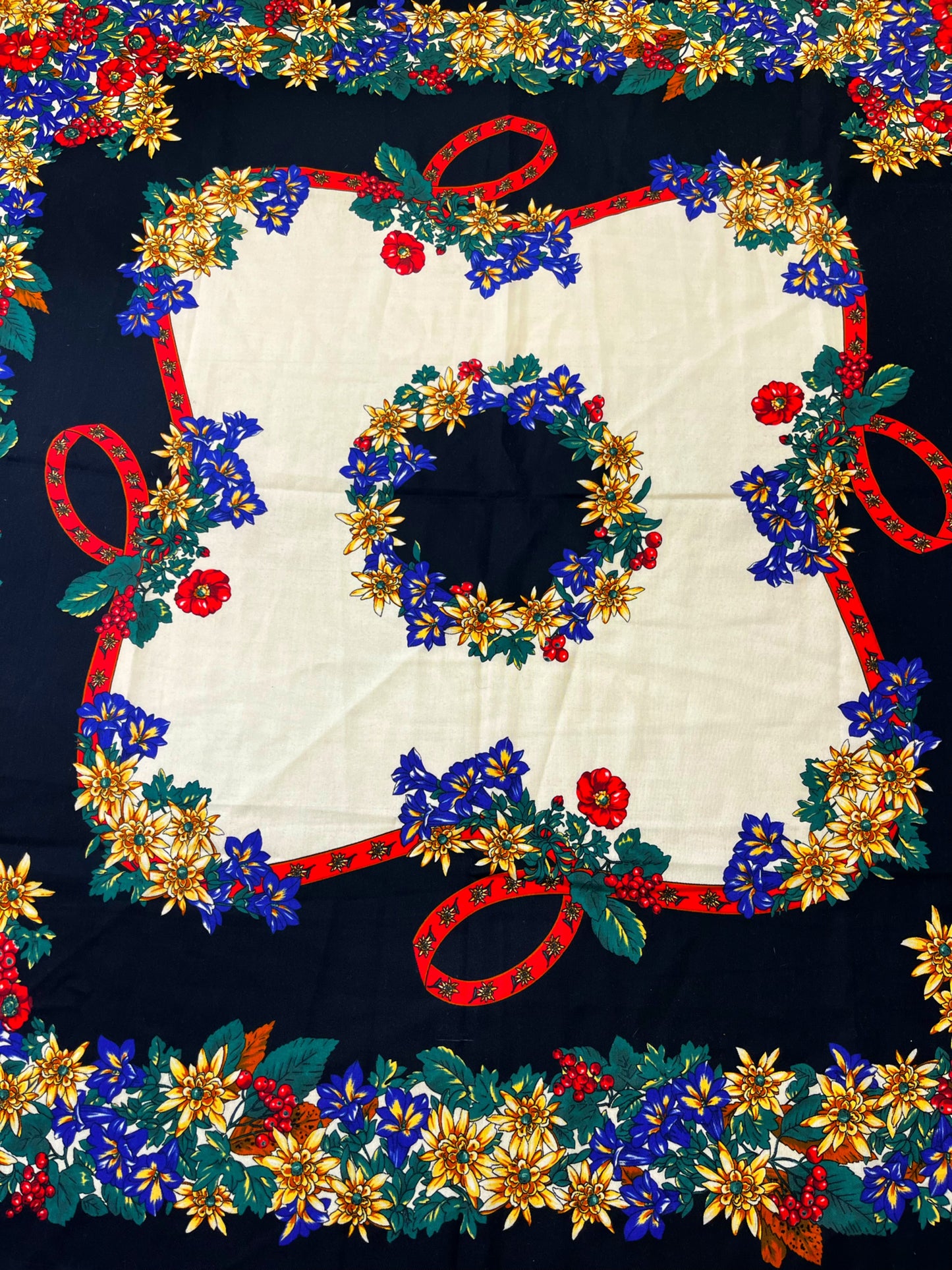 True Vintage Autumnal Scarf Shawl
