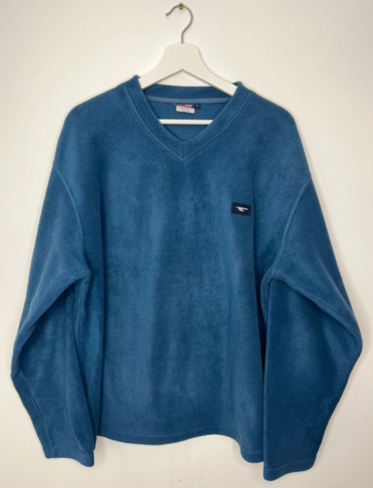 Blue vintage HI-TEC Fleece Jumper