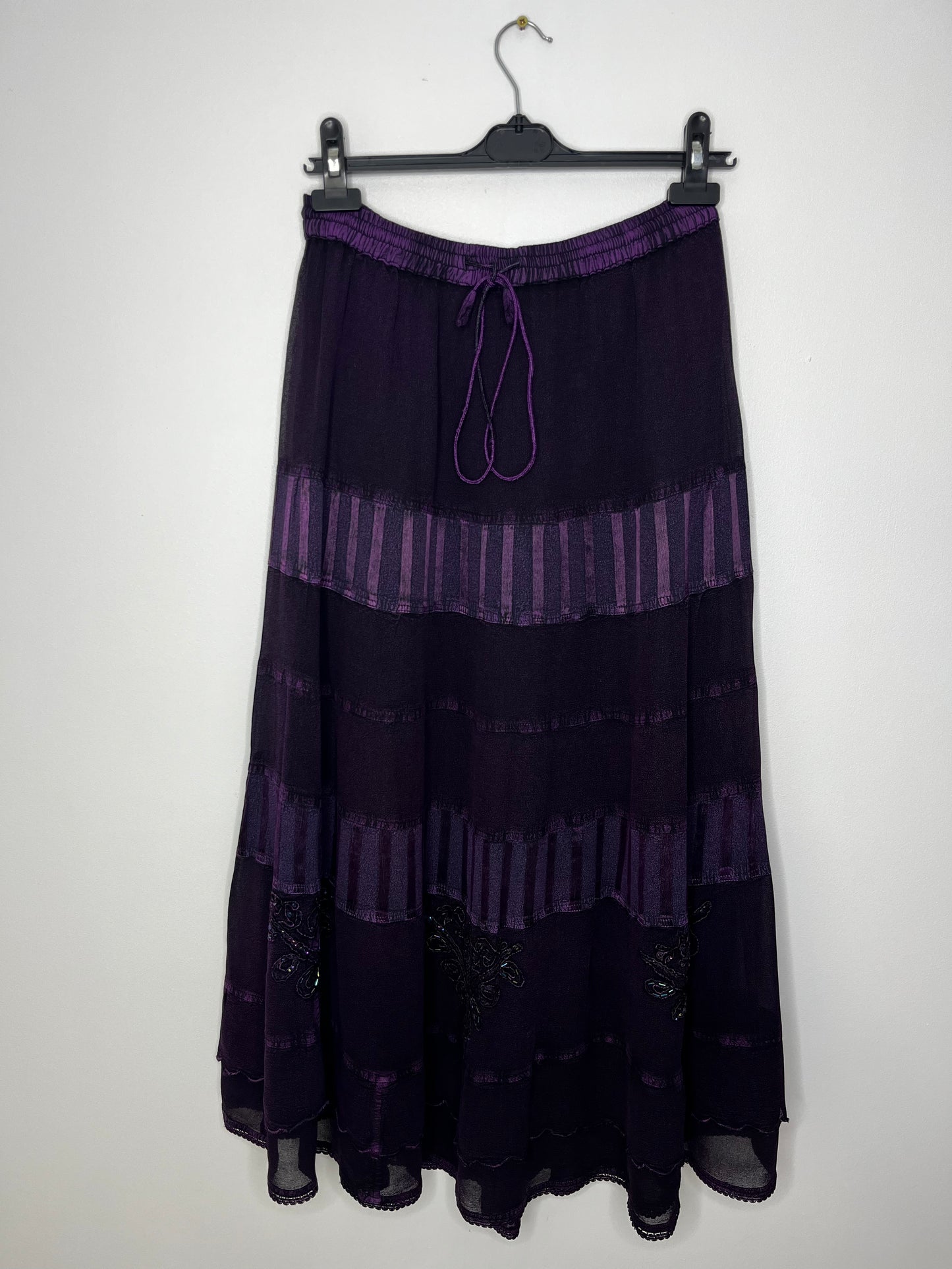 Purple Whimsical Vintage Skirt