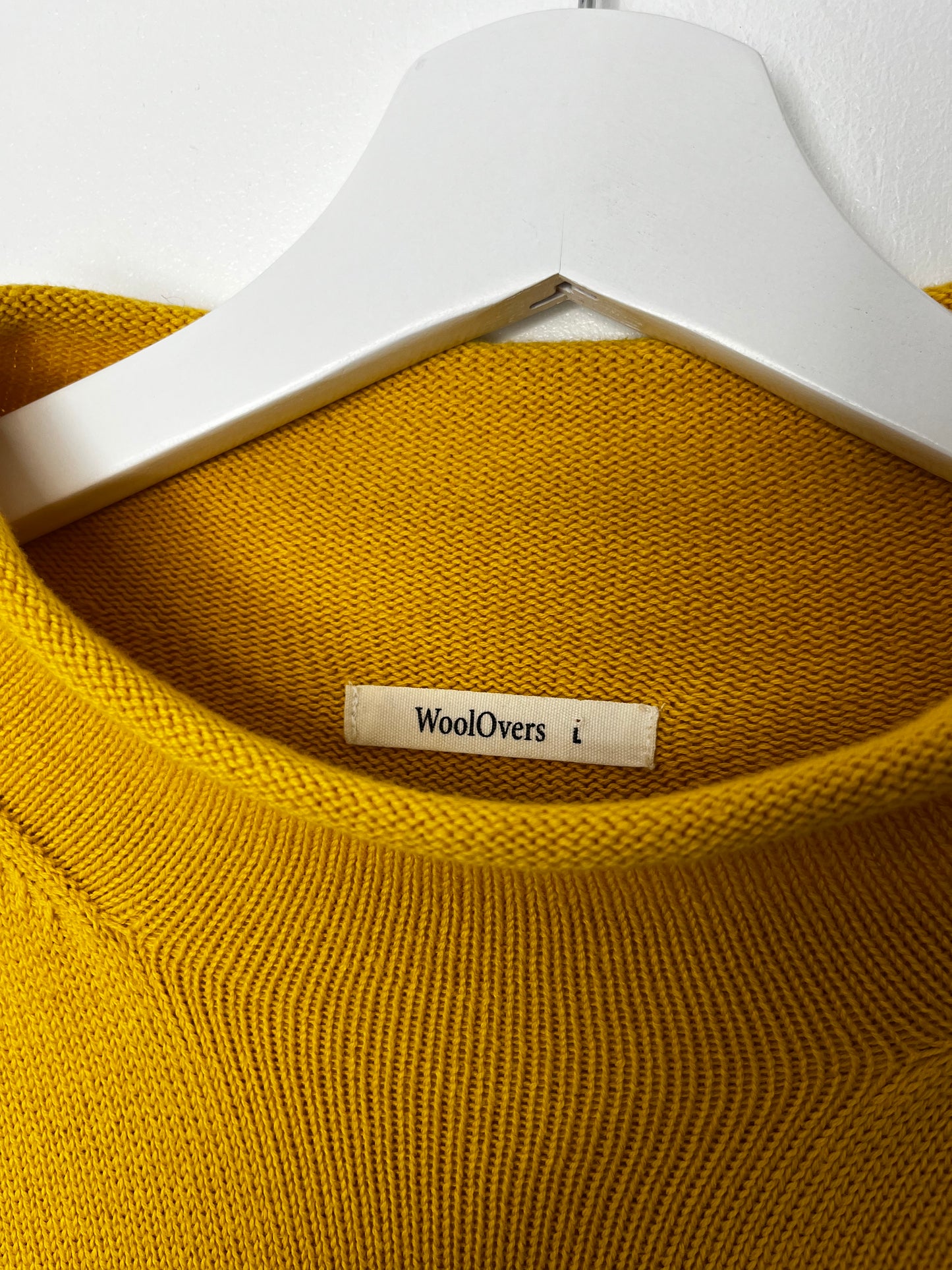 Mustard Roll Neck Vintage Slouchy Jumper