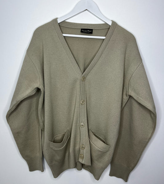 Italian Cream Wool Cardigan