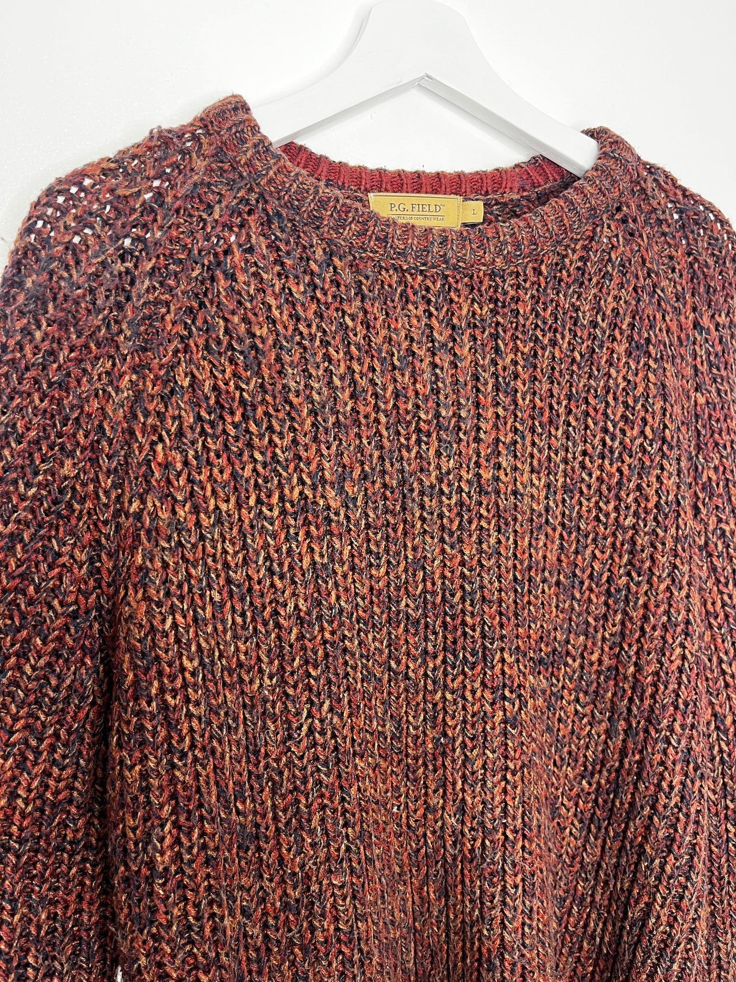 Autumn Tone Vintage Knit Jumper