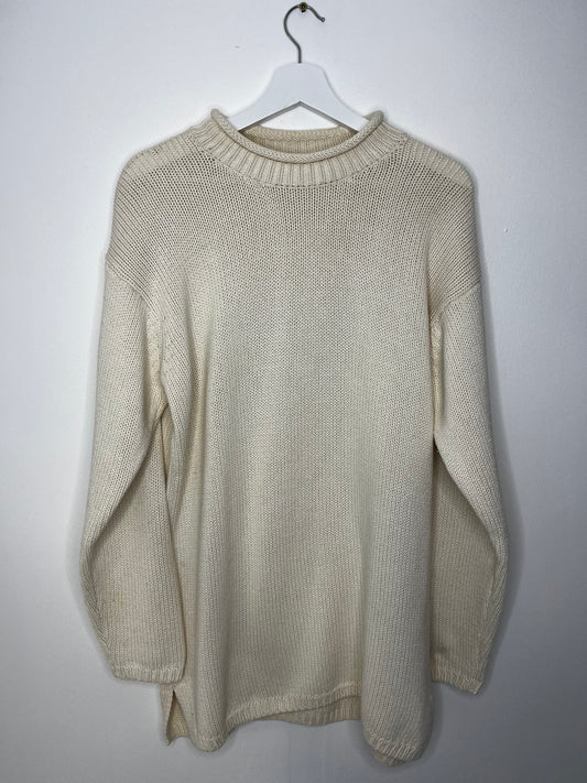 Cream Cotton True Vintage Jumper