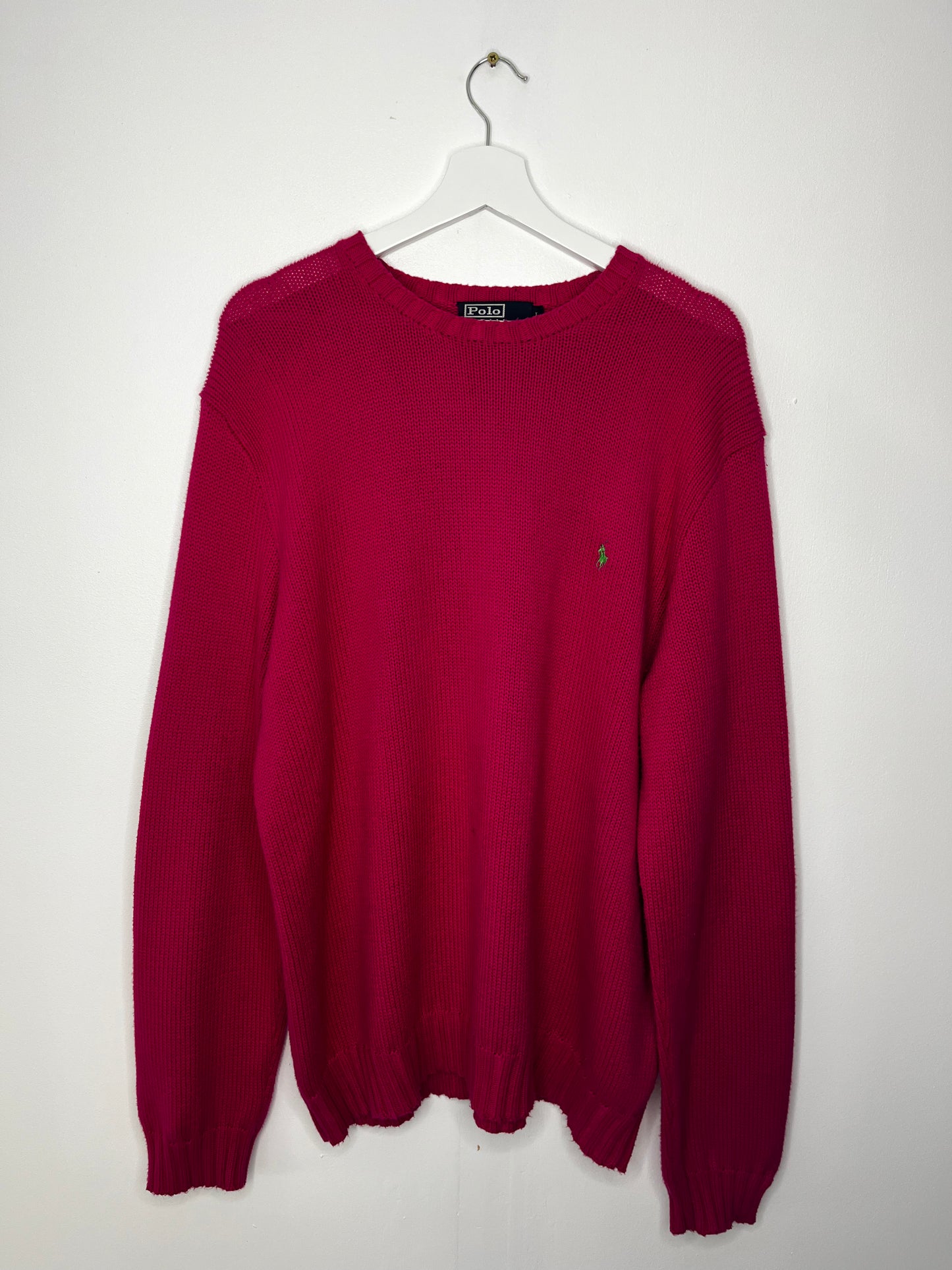 Pink Vintage Ralph Lauren Knit Jumper