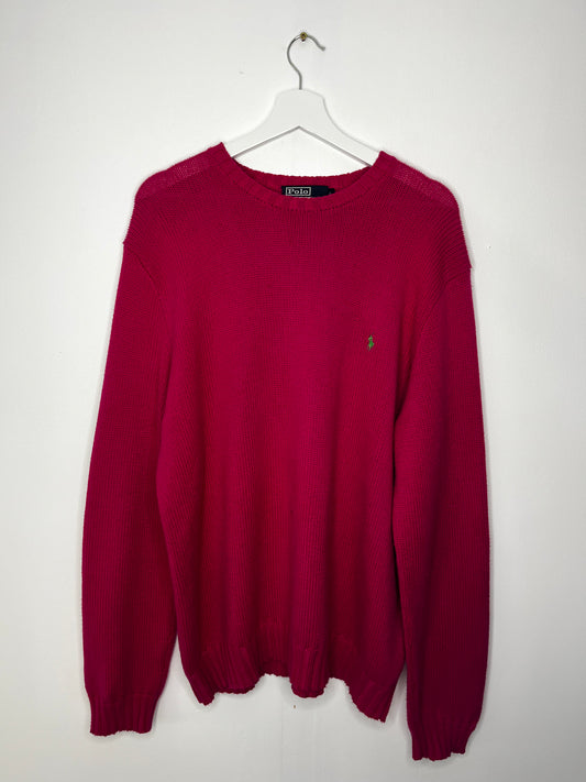 Pink Vintage Ralph Lauren Knit Jumper