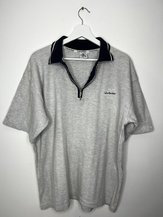 True Vintage Quarter Zip Calvin Klein Polo