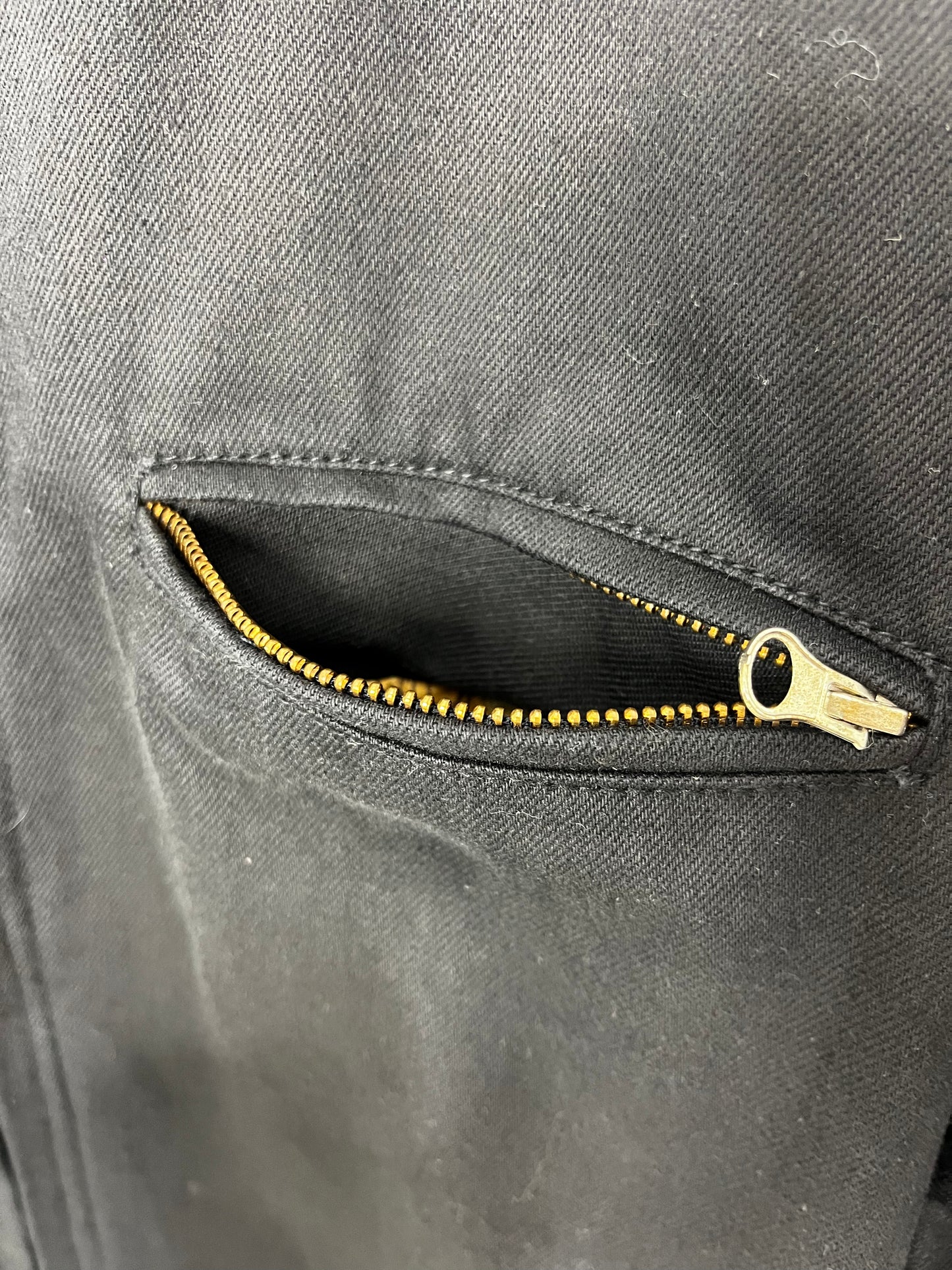 Cord Collar Black Carhartt Jacket