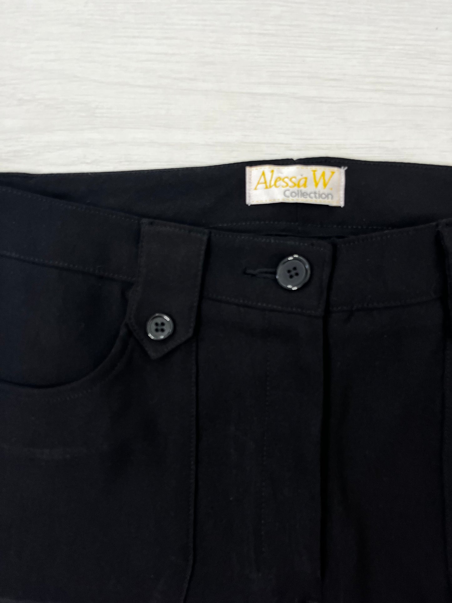 Low Rise Black Y2k Every Day Trousers