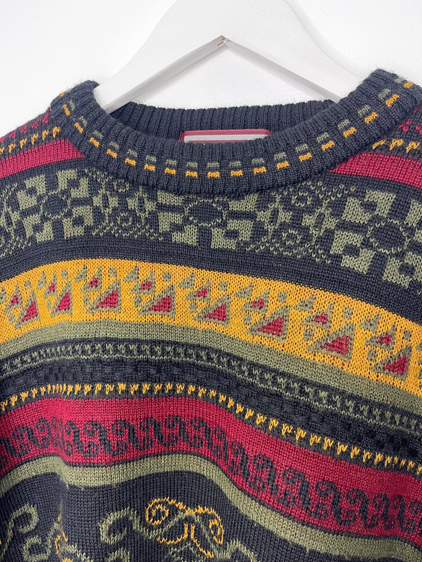 True Vintage Autumnal Knit Jumper